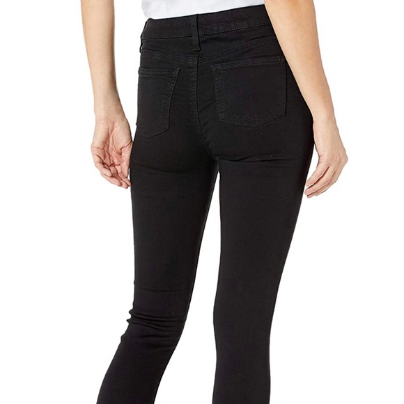 Celebrity Pink Black Mid Rise Ankle Skinny Jeans - Picture 2 of 5